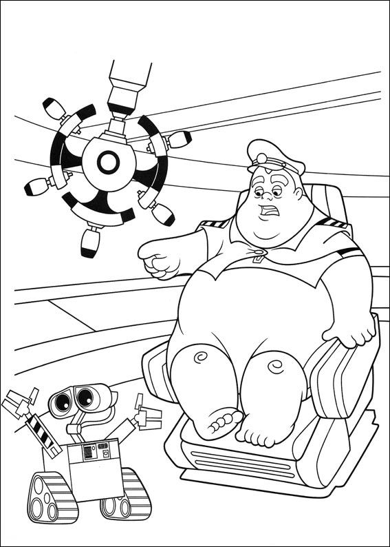 59 coloring pages of Wall e